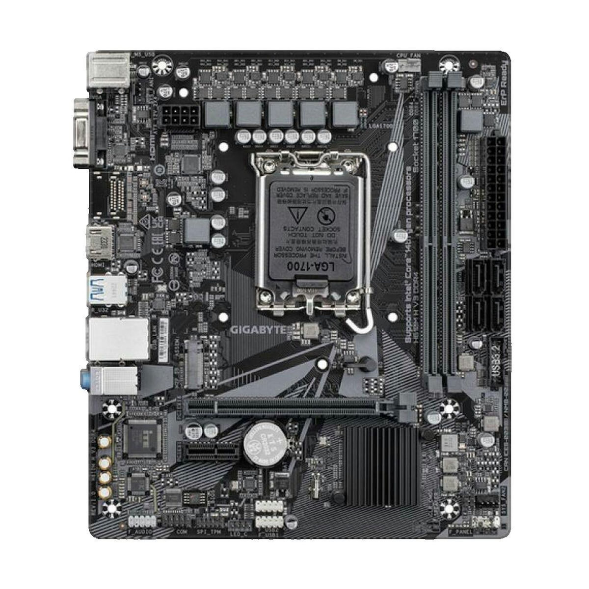 Gigabyte Carte mère Gigabyte H610M H V3 DDR4 micro ATX