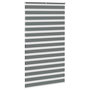Voir la diapositive 4 : VIDAXL Store zebre gris fonce largeur du tissu 125,9 cm polyester