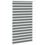 Voir la diapositive 4 : VIDAXL Store zebre gris fonce largeur du tissu 125,9 cm polyester