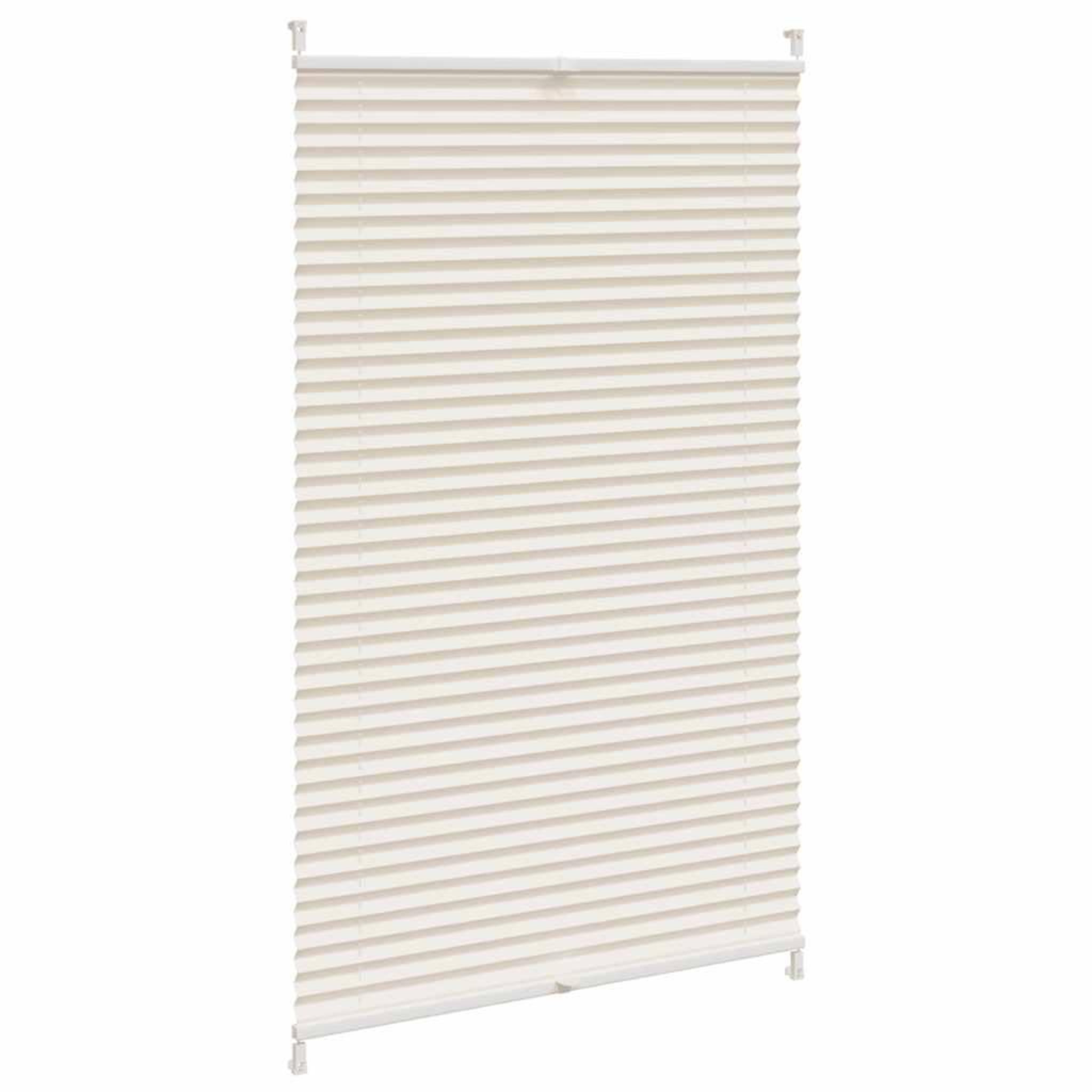 Voir la diapositive 3 : VIDAXL Store plisse 80x150 cm Creme