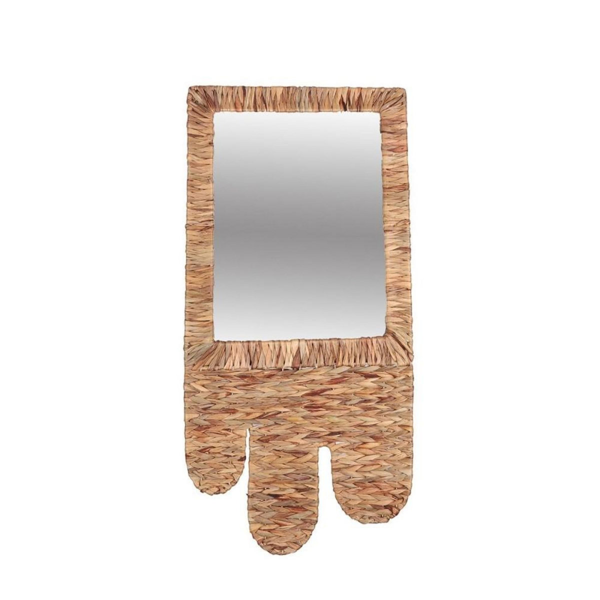 FORNORD Miroir boho jacinthe d'eau grand modèle