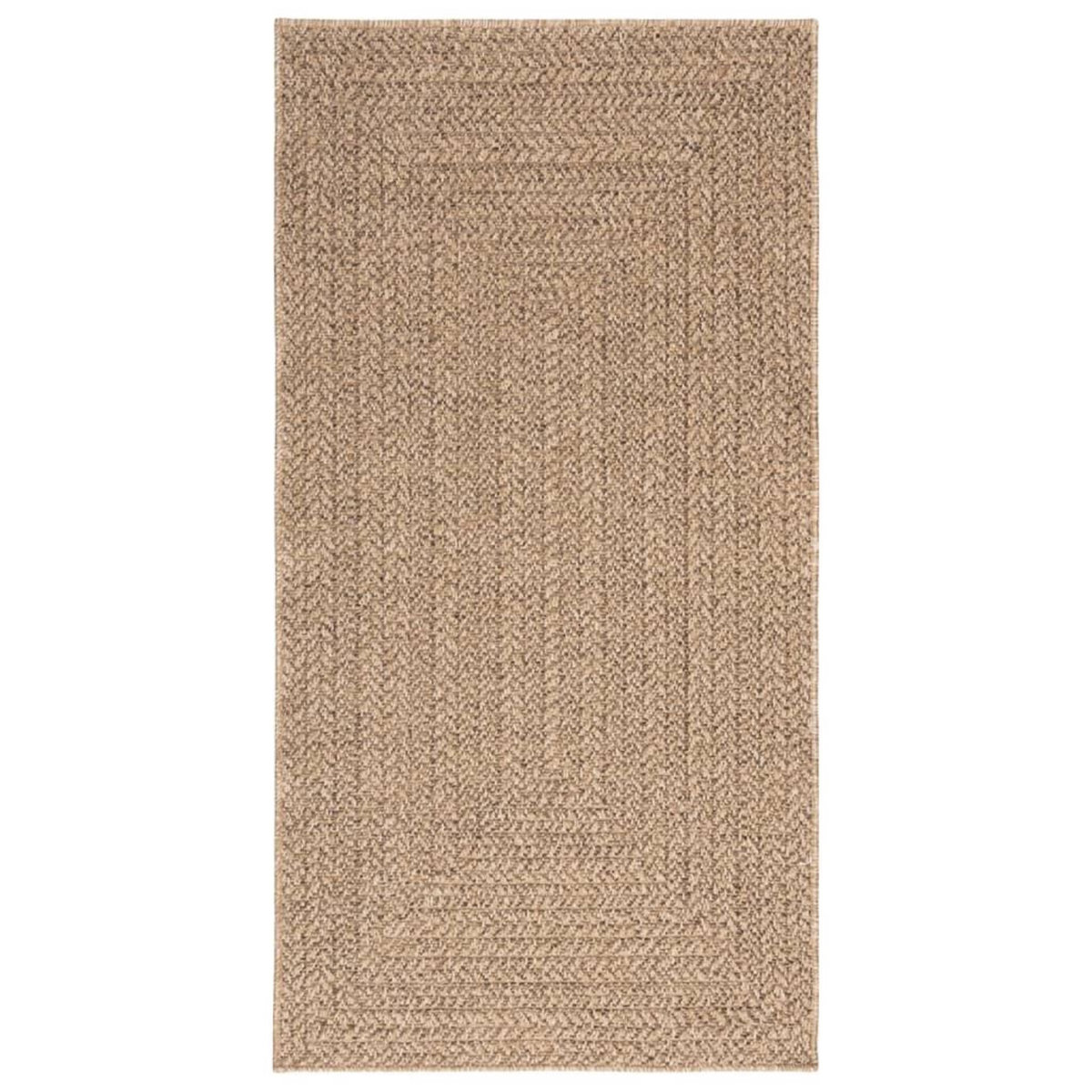 VIDAXL Tapis ZIZUR 80x150 cm aspect de jute interieur et exterieur