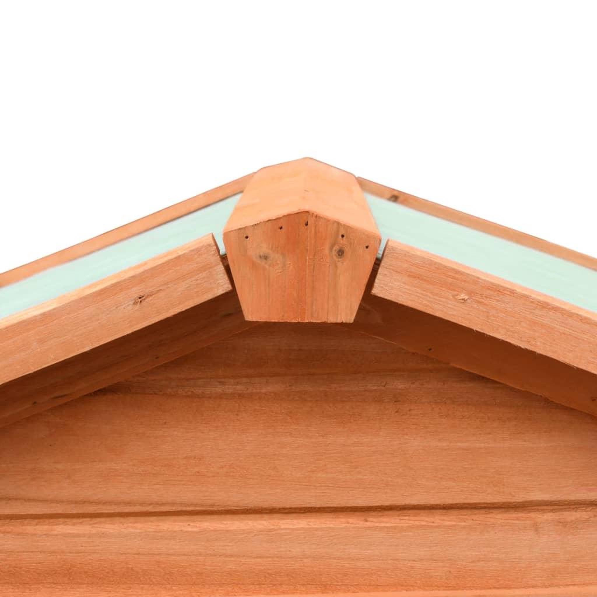 Voir la diapositive 5 : VIDAXL Clapier Pin massif et sapin 310x70x87 cm