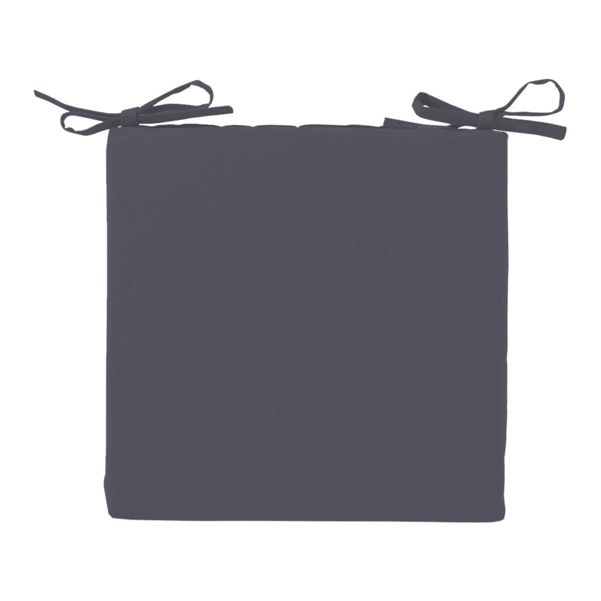 plate unie en coton à nouettes