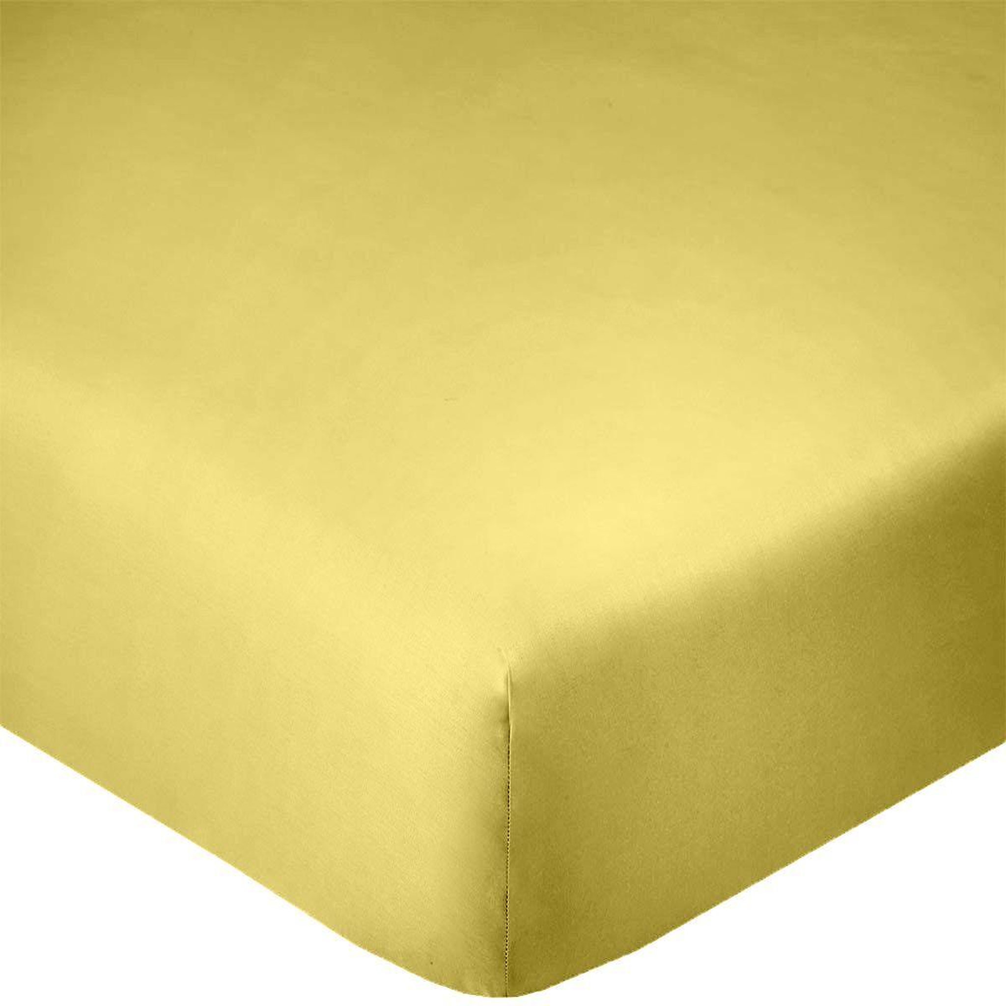 Voir la diapositive 1 : Home collection 2 draps housse bonnet 35cm 100% coton 57fils