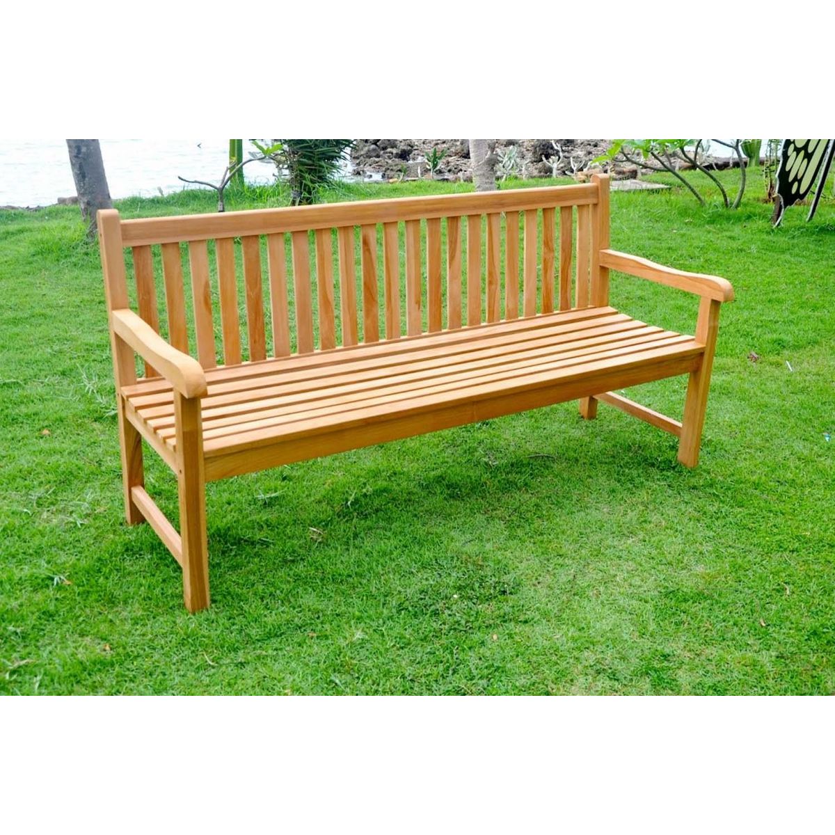 CONCEPT USINE Banc teck 3 places KUALA