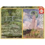 EDUCA Puzzle 2 x 1000 pièces : Claude Monet