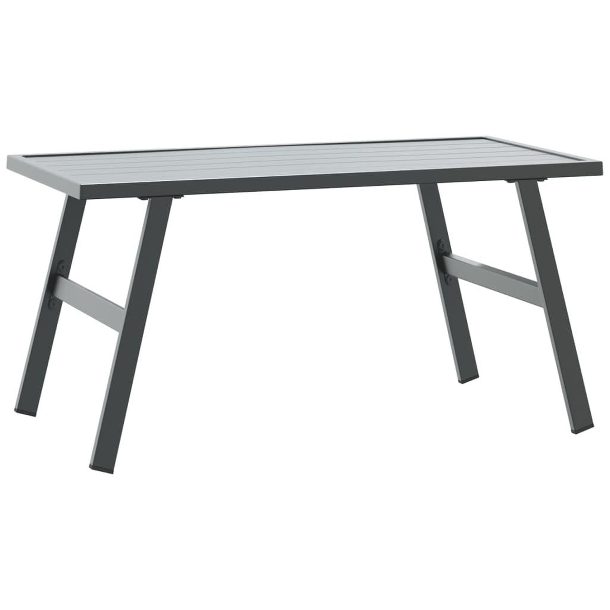 Voir la diapositive 5 : VIDAXL Bancs de jardin avec coussins lot de 6 acier enduit de poudre