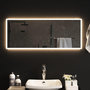 Voir la diapositive 1 : VIDAXL Miroir de salle de bain a LED 40x100 cm