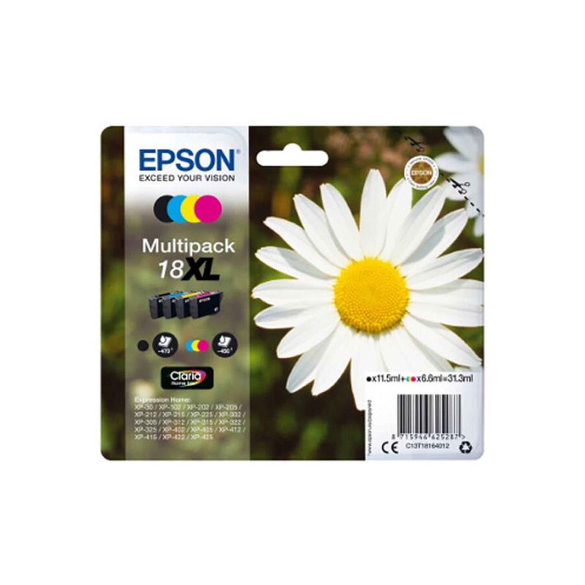 Epson Cartouche d encre Epson PACK PAQUERETTE 4 COULEURS XL