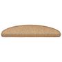 Voir la diapositive 3 : VIDAXL Tapis d'escalier autocollants 30 pcs 65x21x4 cm sisal