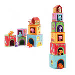 Djeco Topanifarm cubes gigognes avec animaux de la ferme