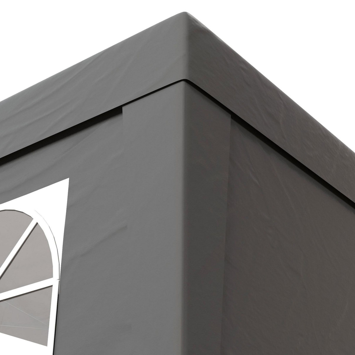 OUTSUNNY Tonnelle de jardin pliante pop-up réglable anti-UV 30+ 4 sacs lestage sac de transport gris