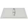 Voir la diapositive 4 : VIDAXL Pomme de douche plongeante 2 pcs Acier inoxydable 25x25 cm