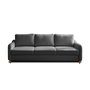 Voir la diapositive 6 : LISA DESIGN Will - canapé 3 places - convertible - en tissu
