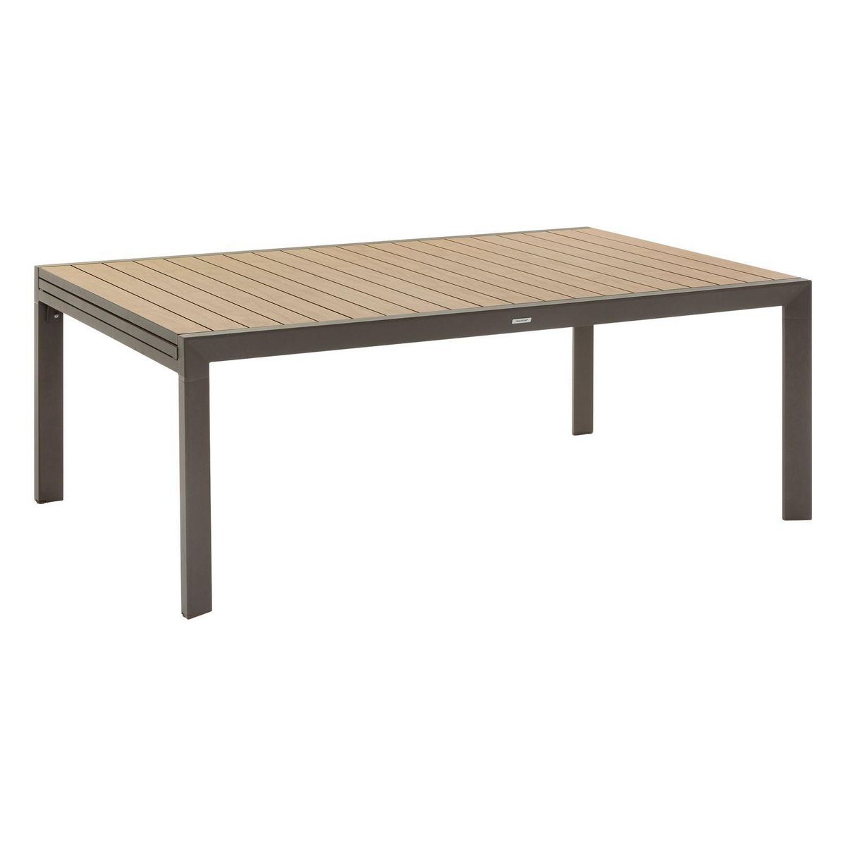 HESPERIDE Table de jardin extensible Evasion en aluminium
