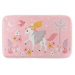 Paris Prix Tapis Enfant Imprimé  Fée des Bois  45x75cm Rose