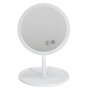 Voir la diapositive 3 : Paris Prix Miroir Lumineux Led Sans Fil  Enceinte  26cm Blanc