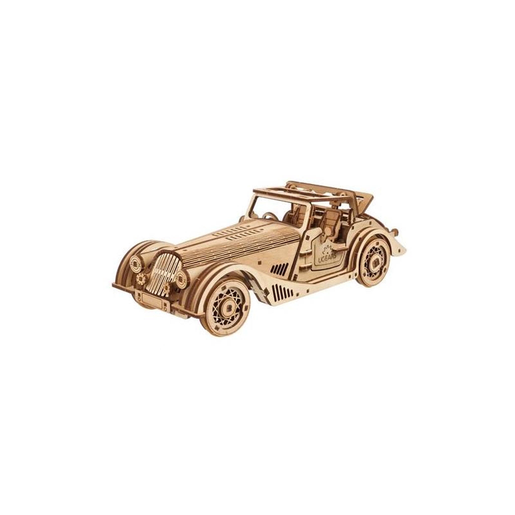 UGEARS Puzzle 3D Ugears Modèles mécaniques Voiture de sport Rapid Mouse Bois