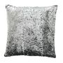 Voir la diapositive 3 : Paris Prix Coussin Déco Réversible  Sequin  45x45cm Noir & Argent