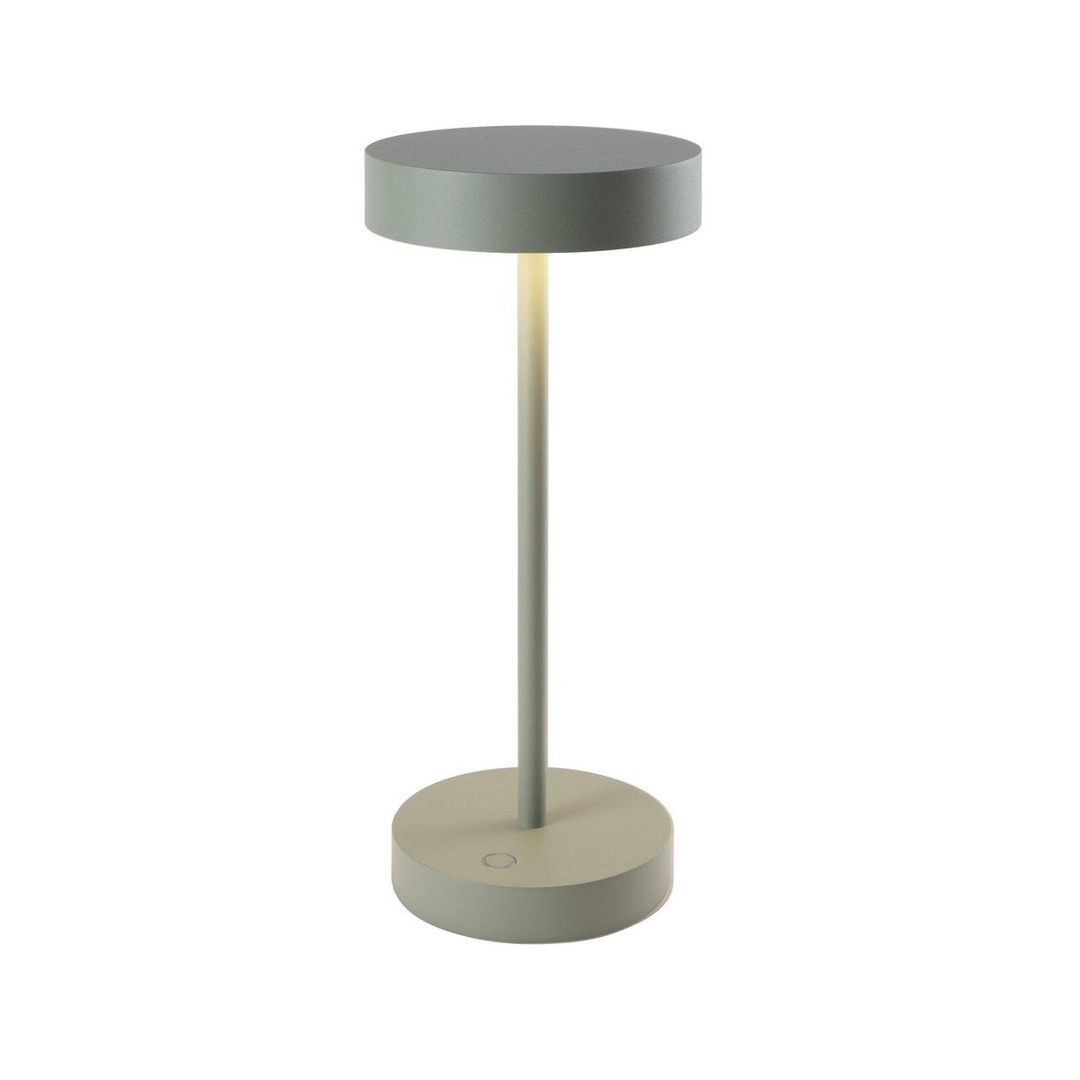 Lumisky Lampe de table design SANDY MINI Vert Aluminium H25cm