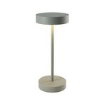Lumisky Lampe de table design SANDY MINI Vert Aluminium H25cm