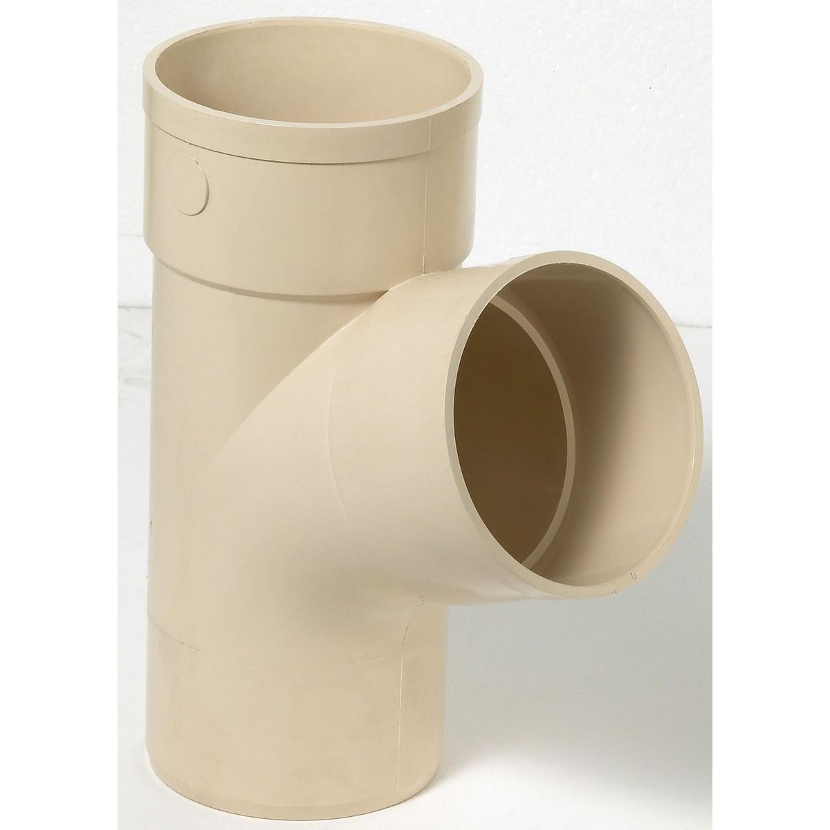 GIRPI Culotte 67.3° pvc sable GIRPI, Dév.33 cm Diam.100 mm