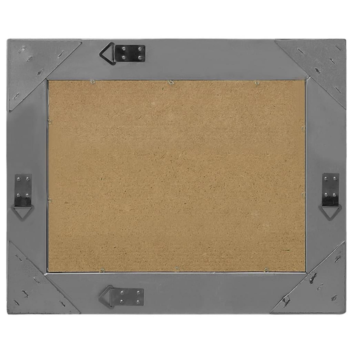 VIDAXL Miroir mural style baroque 60x40 cm noir