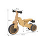 Voir la diapositive 2 : Sunny Porteur-tricycle bois 2-en-1 1000