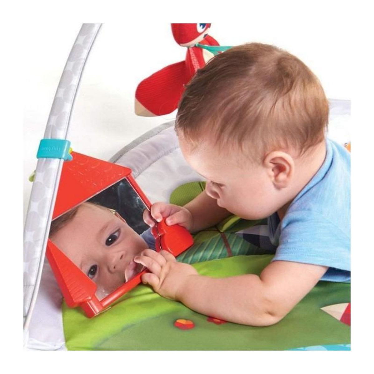 TINY LOVE Tapis d'éveil bébé Musical Dynamic - TINY LOVE - Dans la Prairie - Arches Ajustables - Multicolor - 110 x 90 cm