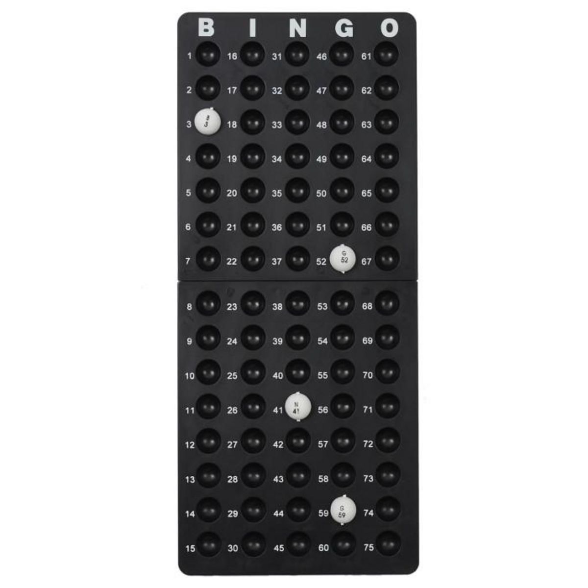Paris Prix Jeu de Société  Bingo  23cm Noir & Blanc