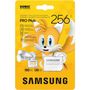Voir la diapositive 4 : Samsung Carte Micro SD 256 go PRO PLUS SONIC