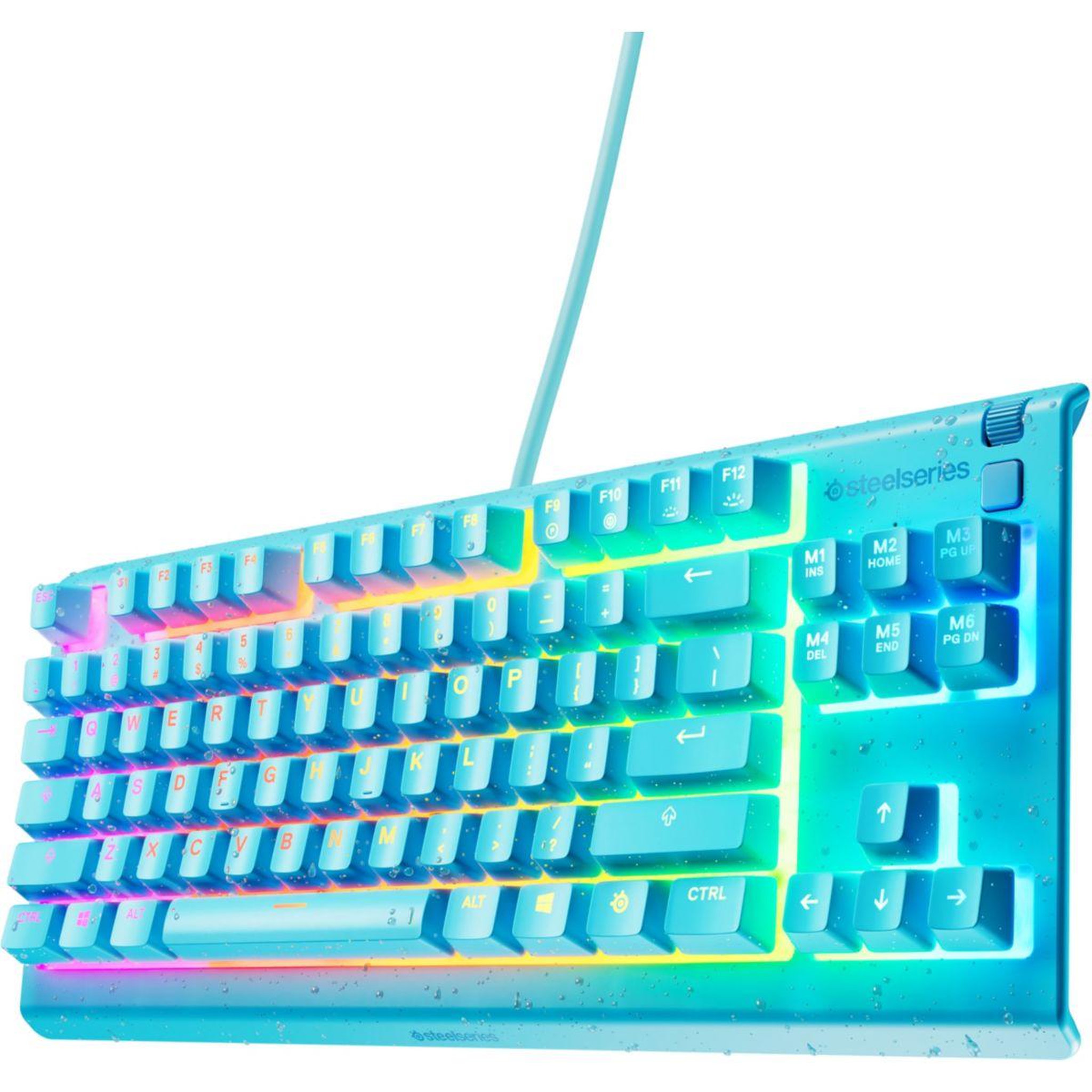 STEEL SERIES Clavier gamer apex 3 tkl aqua - fr