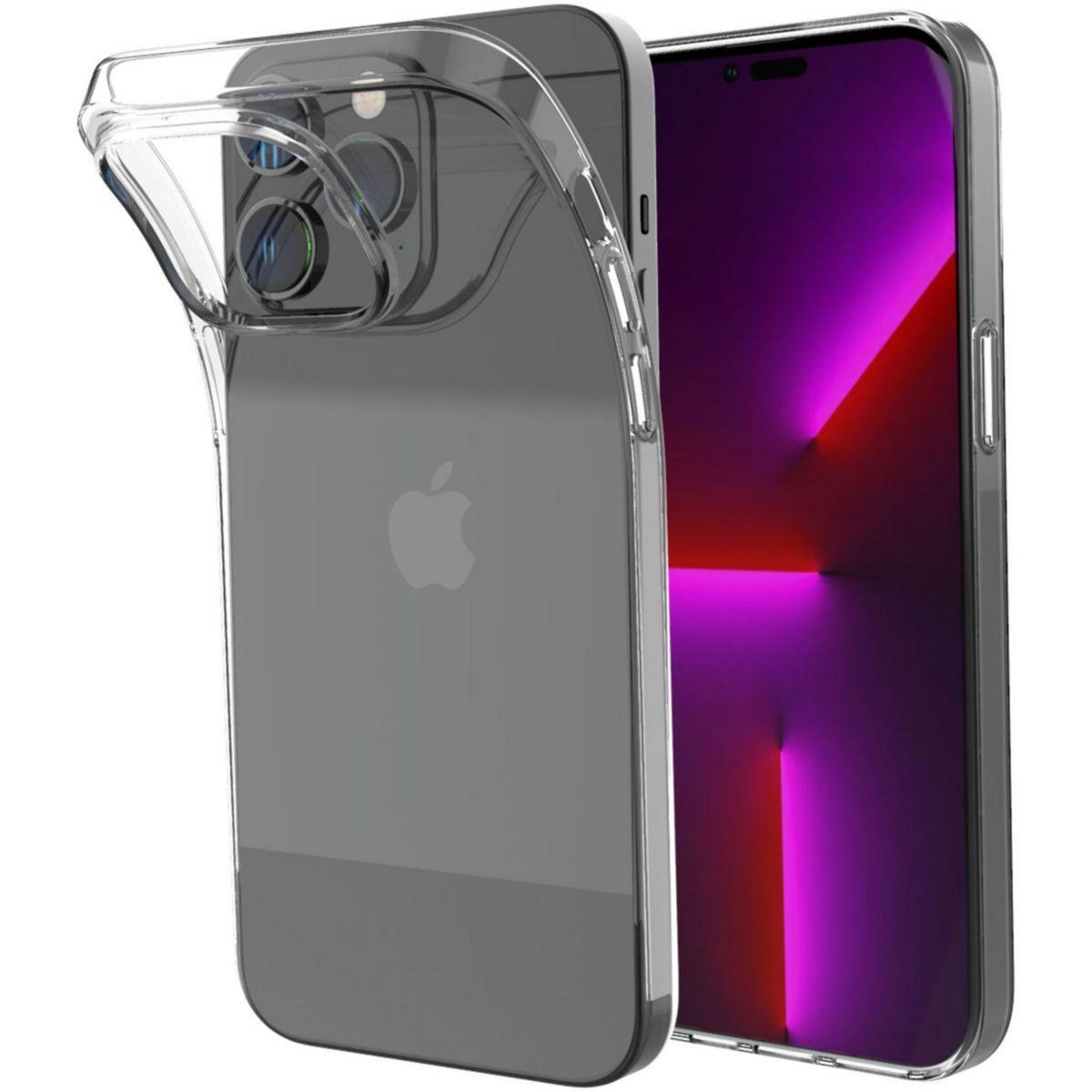 ESSENTIEL B Coque iPhone 14 Pro Max Souple transparent