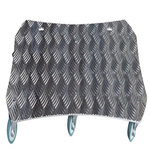 CENTRALE BRICO Roule-plantes ALU spécial bac - 70x30 cm - Aluminium