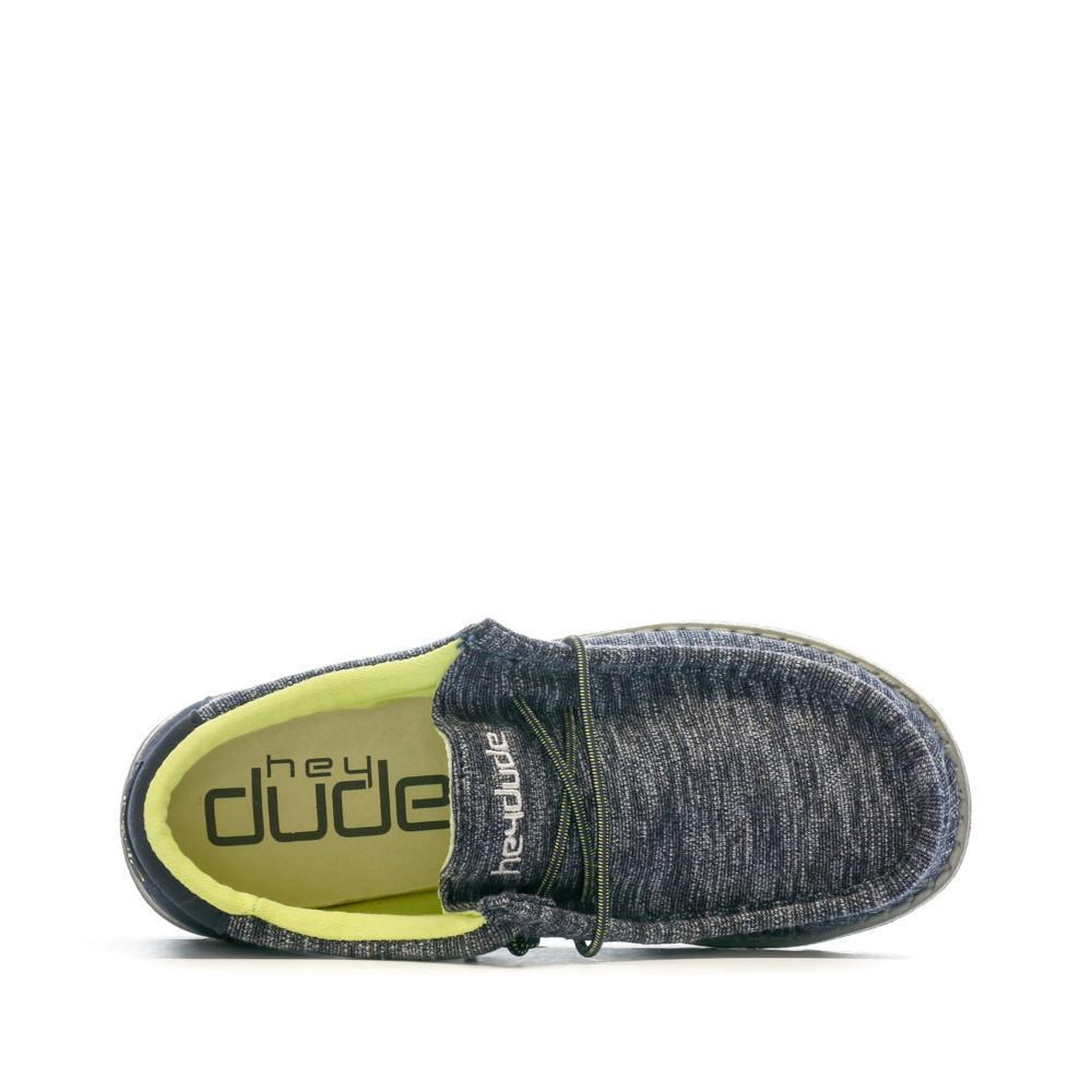 Voir la diapositive 4 : HEY DUDE Chaussures /Grise Garçon Hey Dude Wally Youth