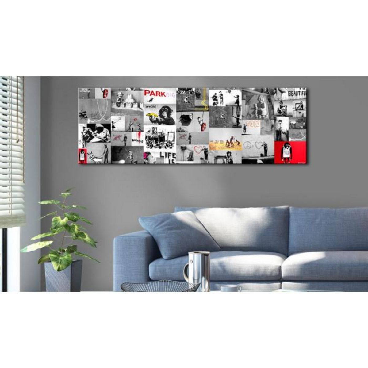 Paris Prix Tableau Imprimé  Street Art - Banksy II