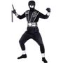 Voir la diapositive 4 : WIDMANN Déguisement Mirror Ninja - Garçon - 8/10 ans (128 à 140 cm)