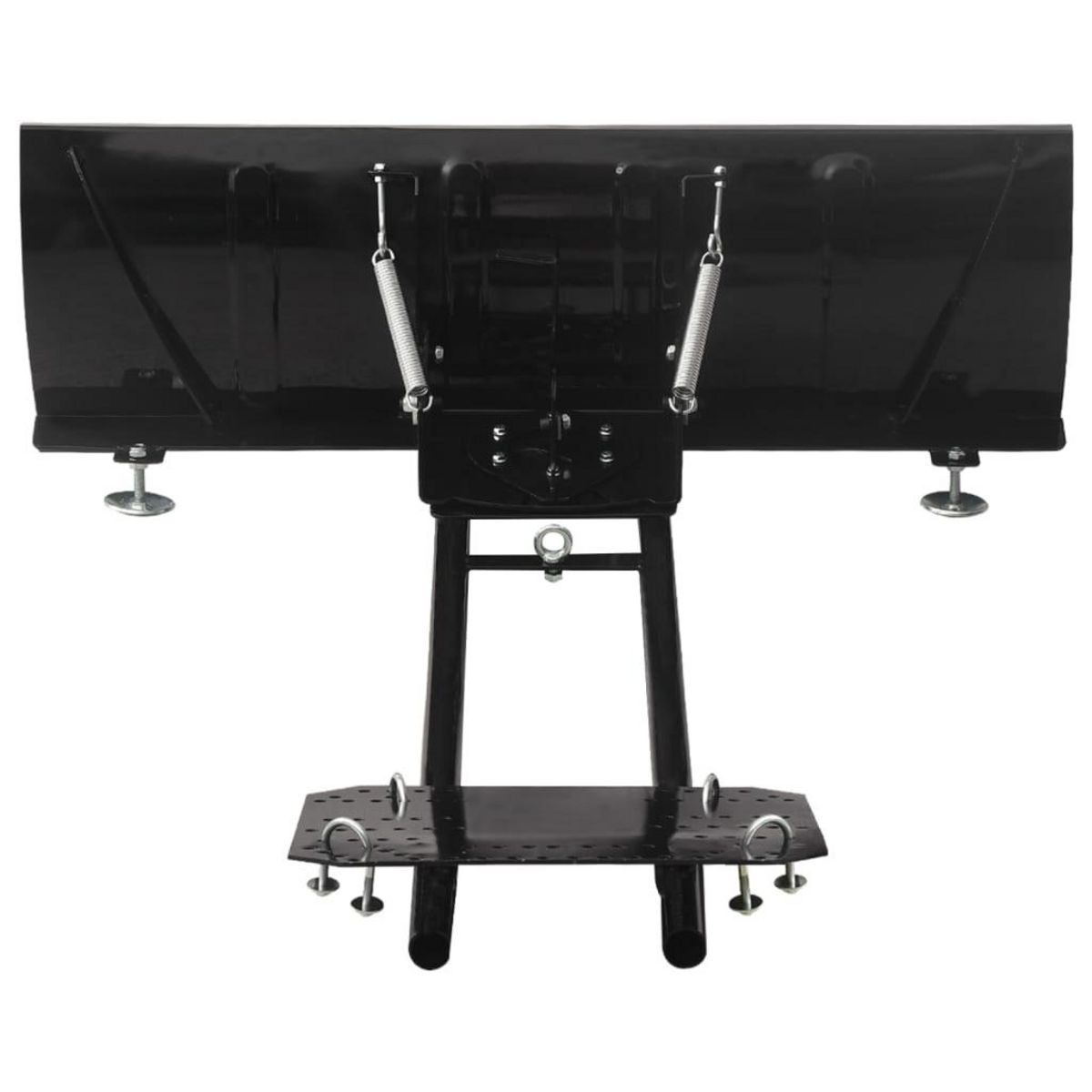 VIDAXL Chasse-neige pour VTT 115x38 cm Noir