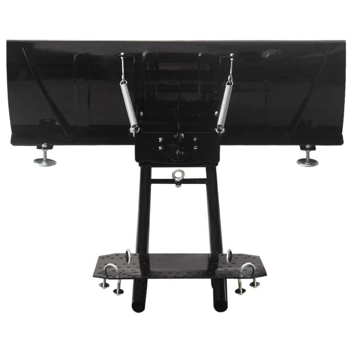 VIDAXL Chasse-neige pour VTT 115x38 cm Noir