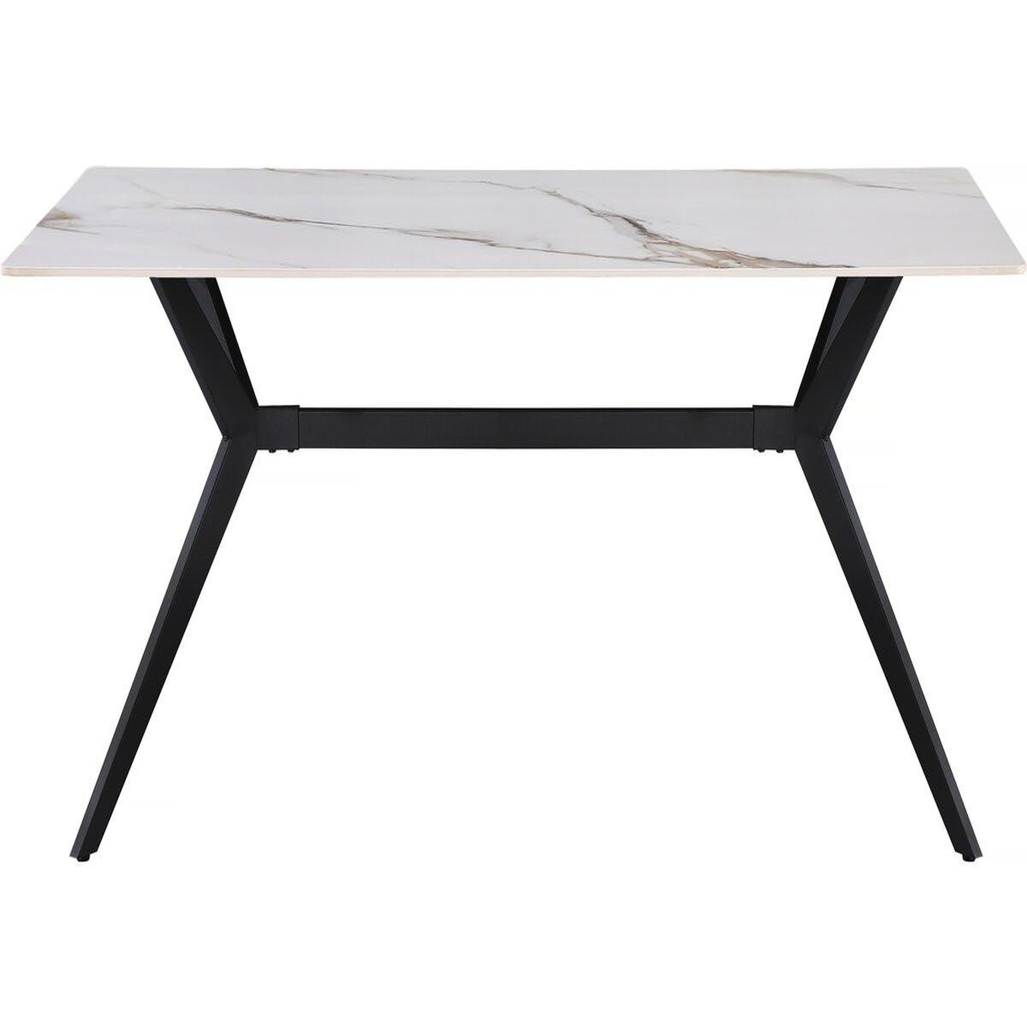Habitat et Jardin Table à manger en céramique  boreal  - 4 à 6 personnes - 160 cm - blanc