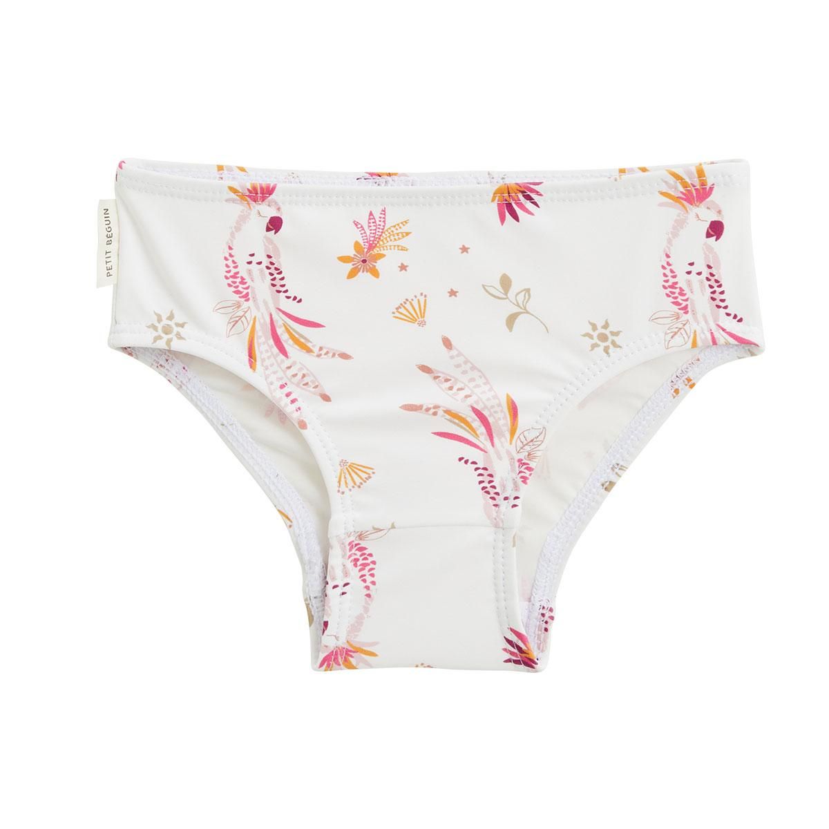 Petit Béguin Maillot de bain bébé 2 pièces t-shirt de protection UV & culotte Fiesta