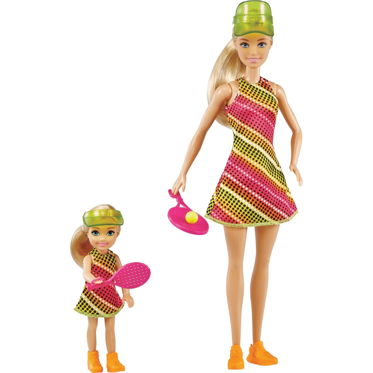 MATTEL Coffret métiers poupées Barbie et Chelsea