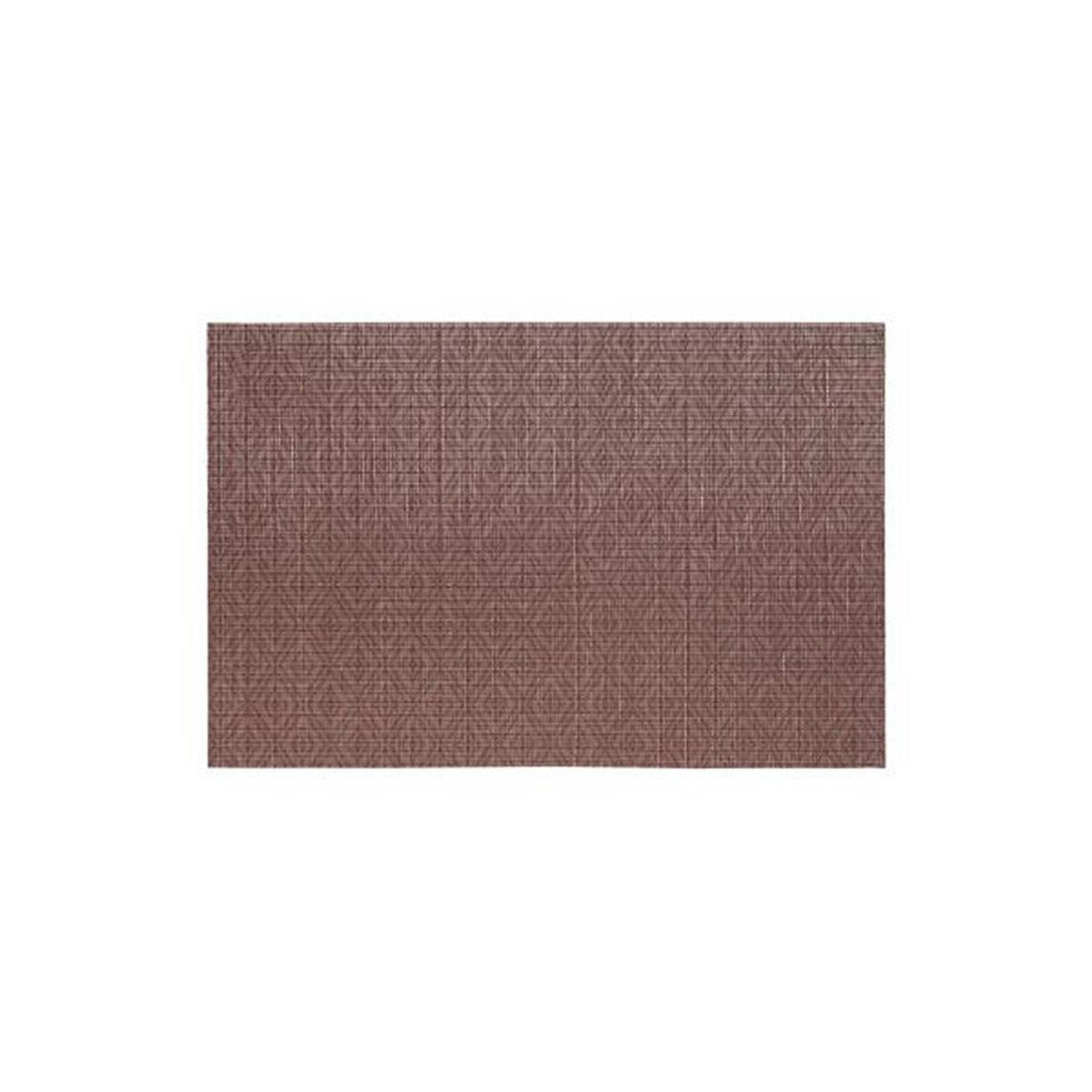SECRET DE GOURMET Set de table  géométrique  30x45cm terracotta
