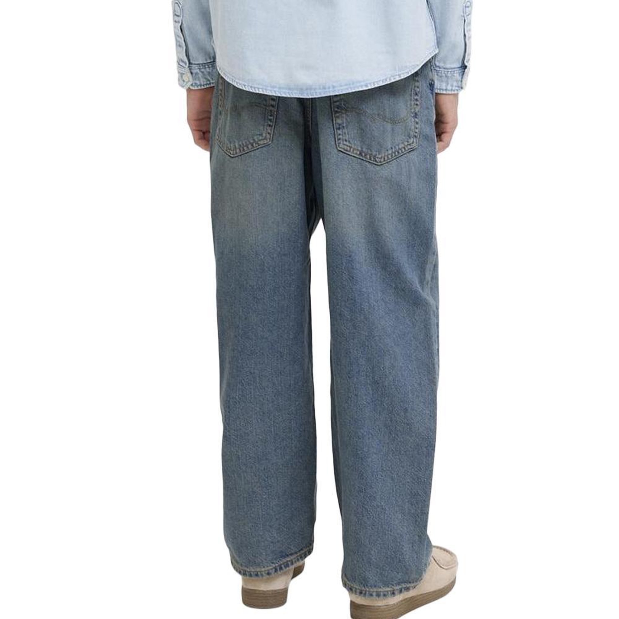 Voir la diapositive 4 : Jack & Jones Jean large bleu foncé garçon jack & jones original 955