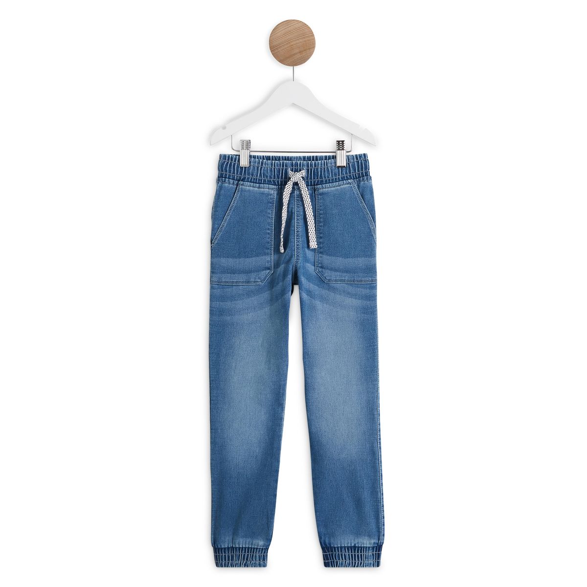 INEXTENSO Jean slim avec bas élastiqué garçon