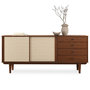 Voir la diapositive 1 : IDIMEX Buffet SIMONA L 175 cm en bois massif