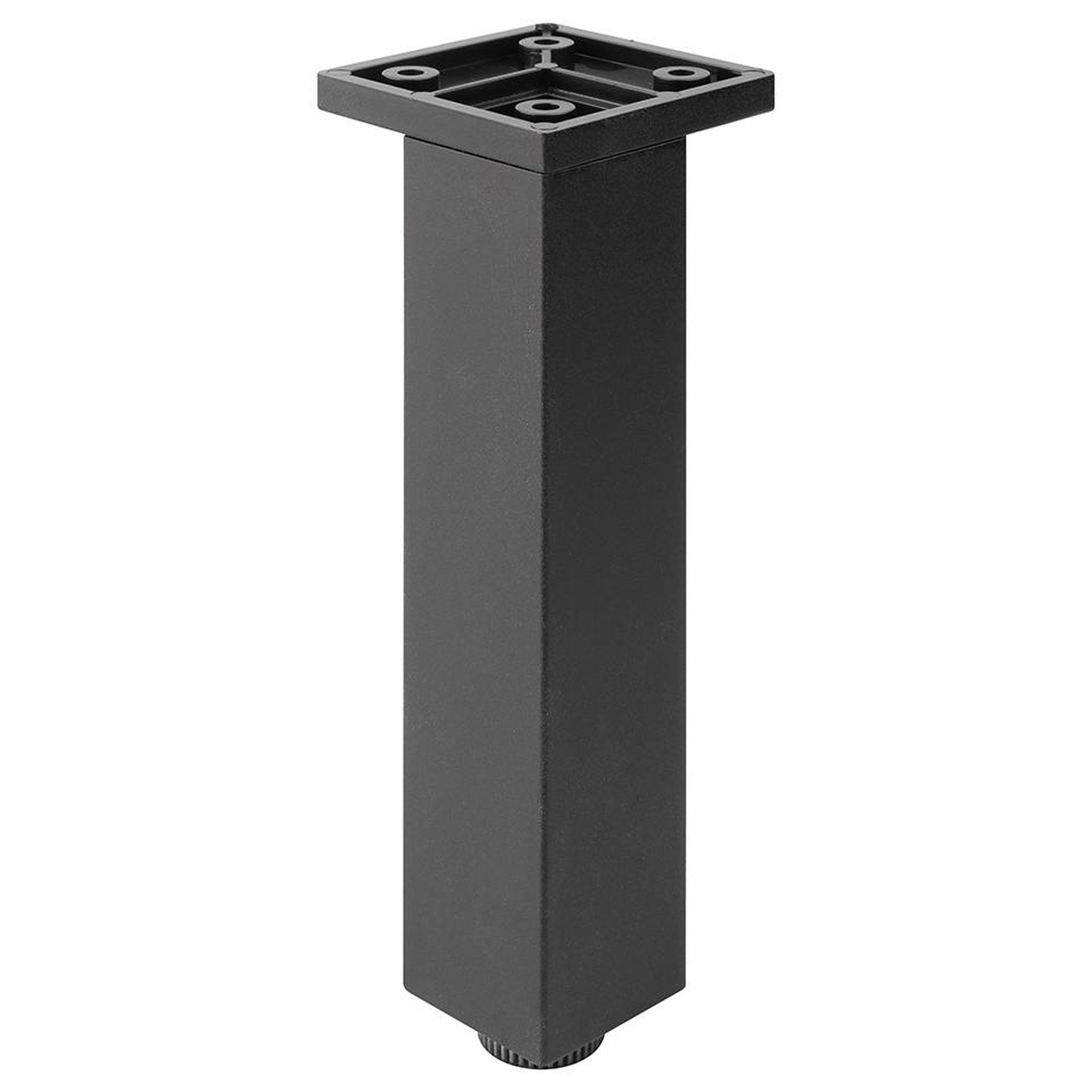 CENTRALE BRICO Pied de meuble fp003 150 mm réglable noir mat
