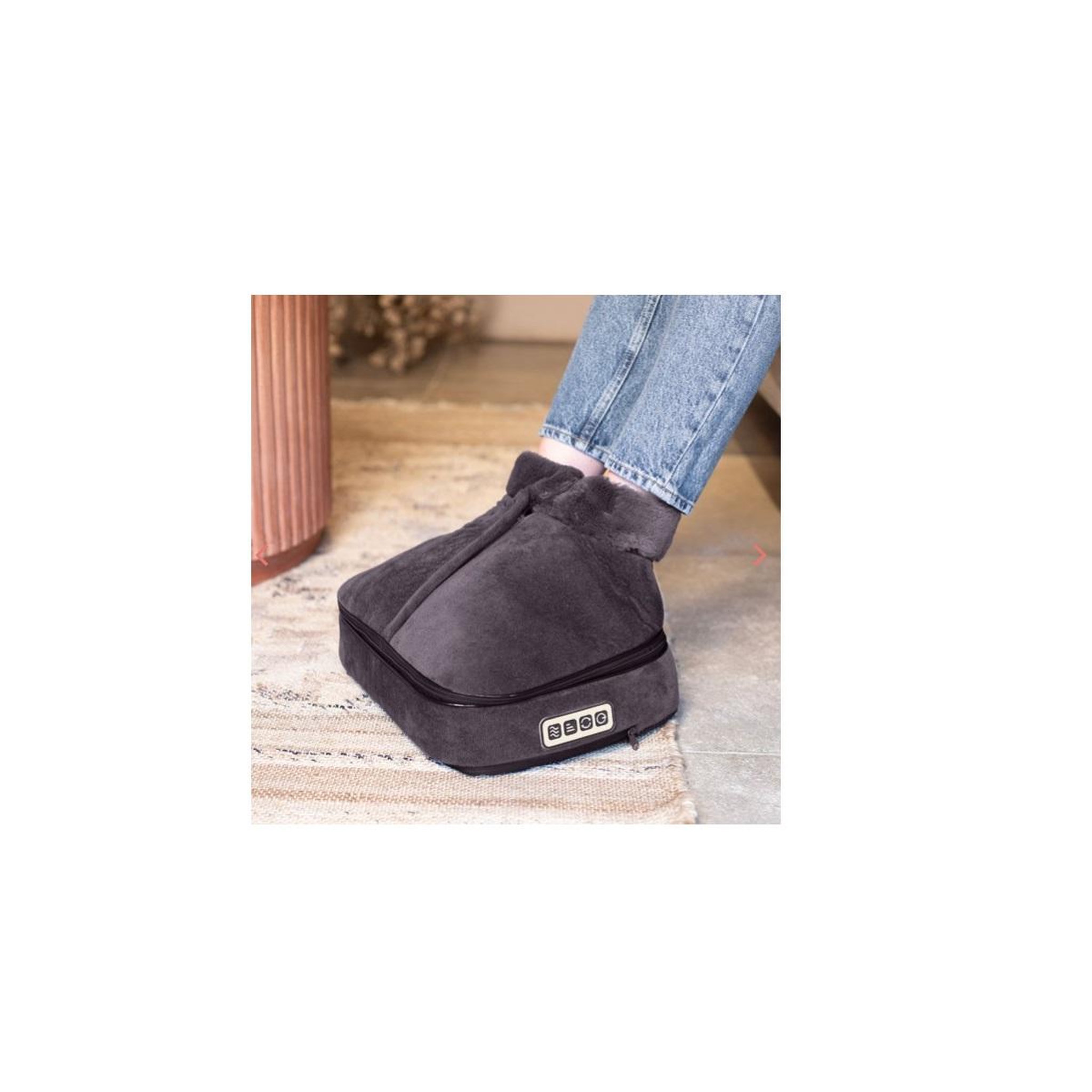 Voir la diapositive 2 : LIVOO Masseur shiatsu 2 en 1 - dos204