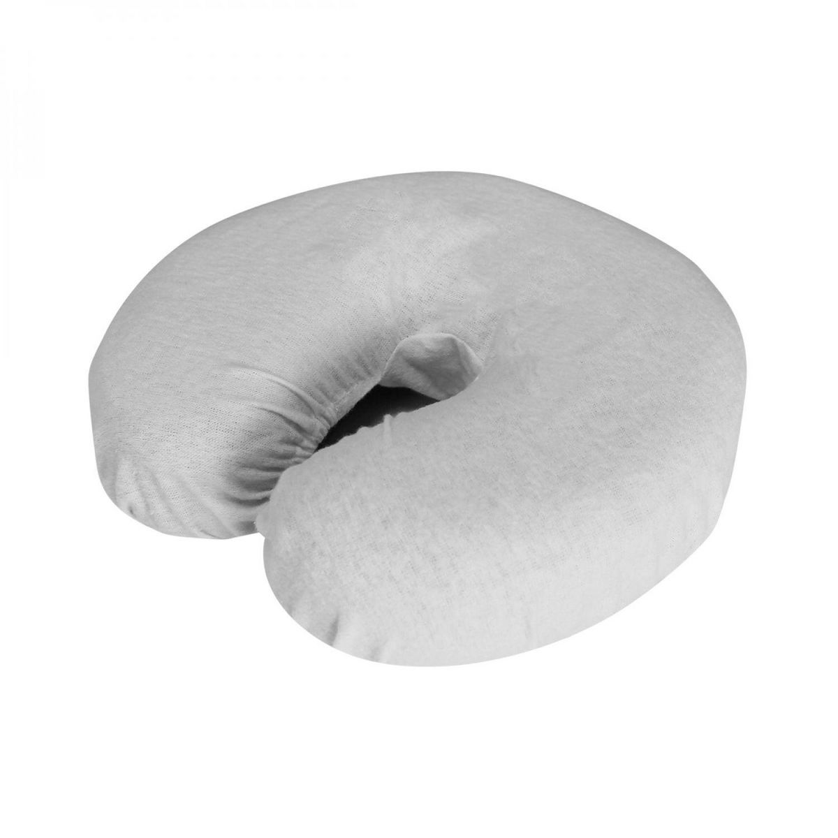 VIVEZEN Lot de 2 housses de protège têtiere pour table de massage - Flanelle - Blanc